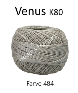 Venus K80 farve 484 Lys grå